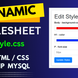 dynamic stylesheet